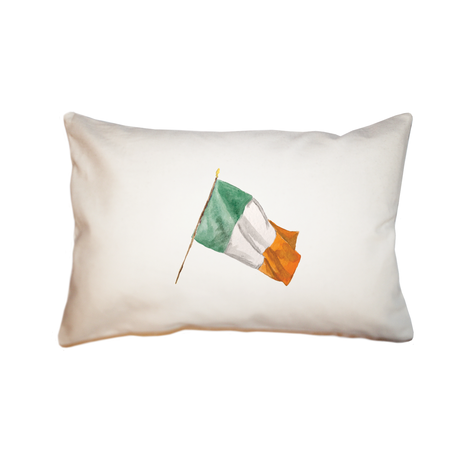 ireland flag large rectangle pillow