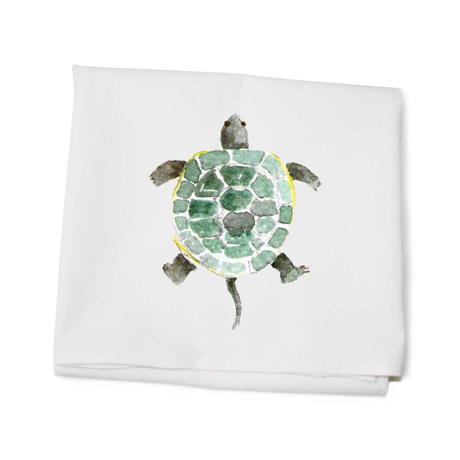 turtle flour sack towel