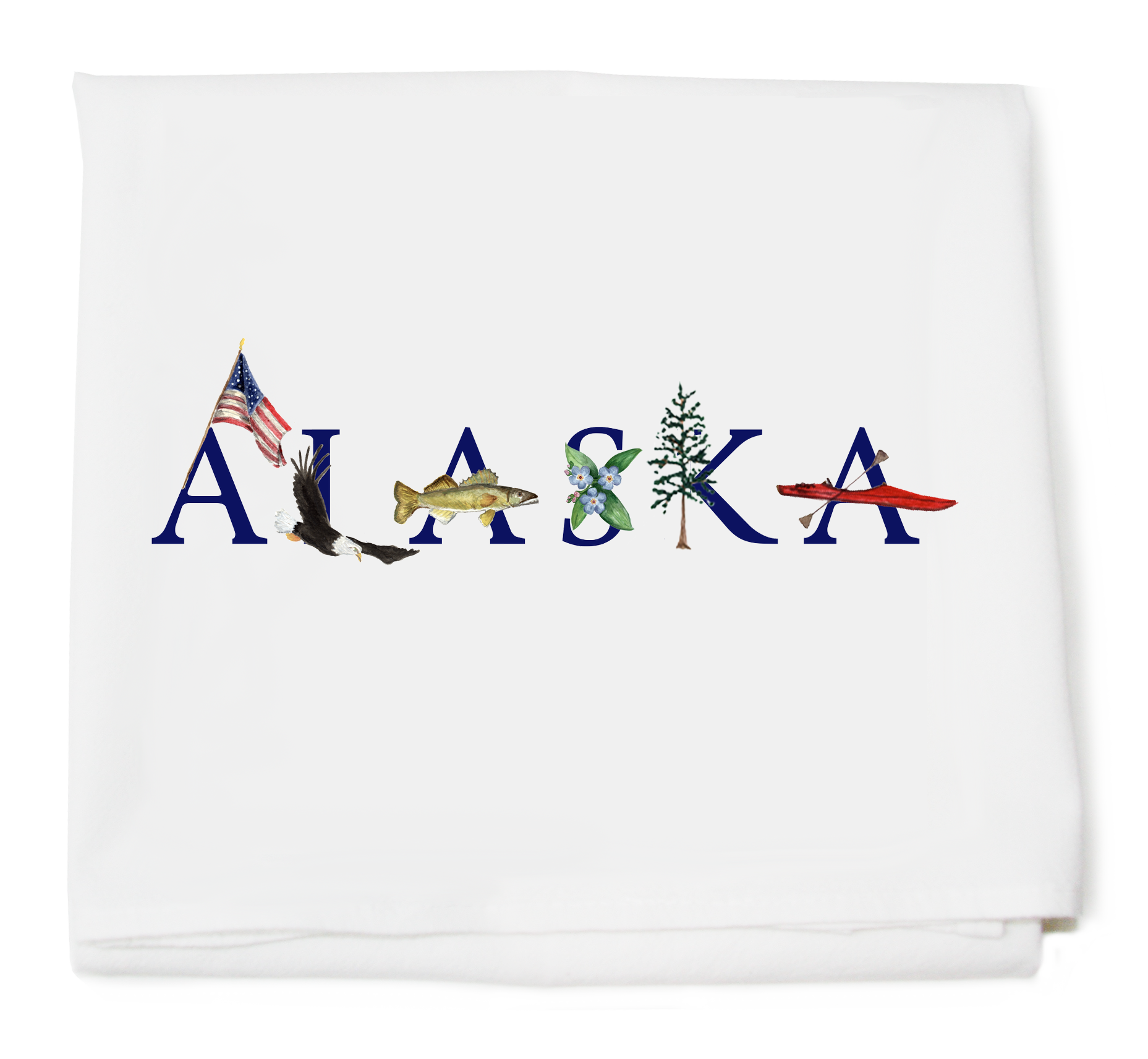 Alaska flour sack towel
