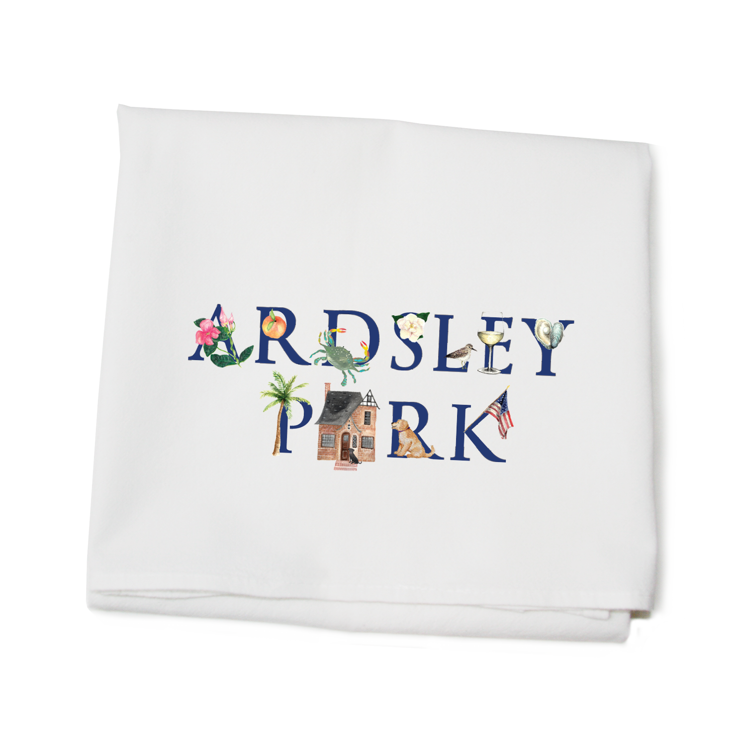 ardsley park flour sack towel