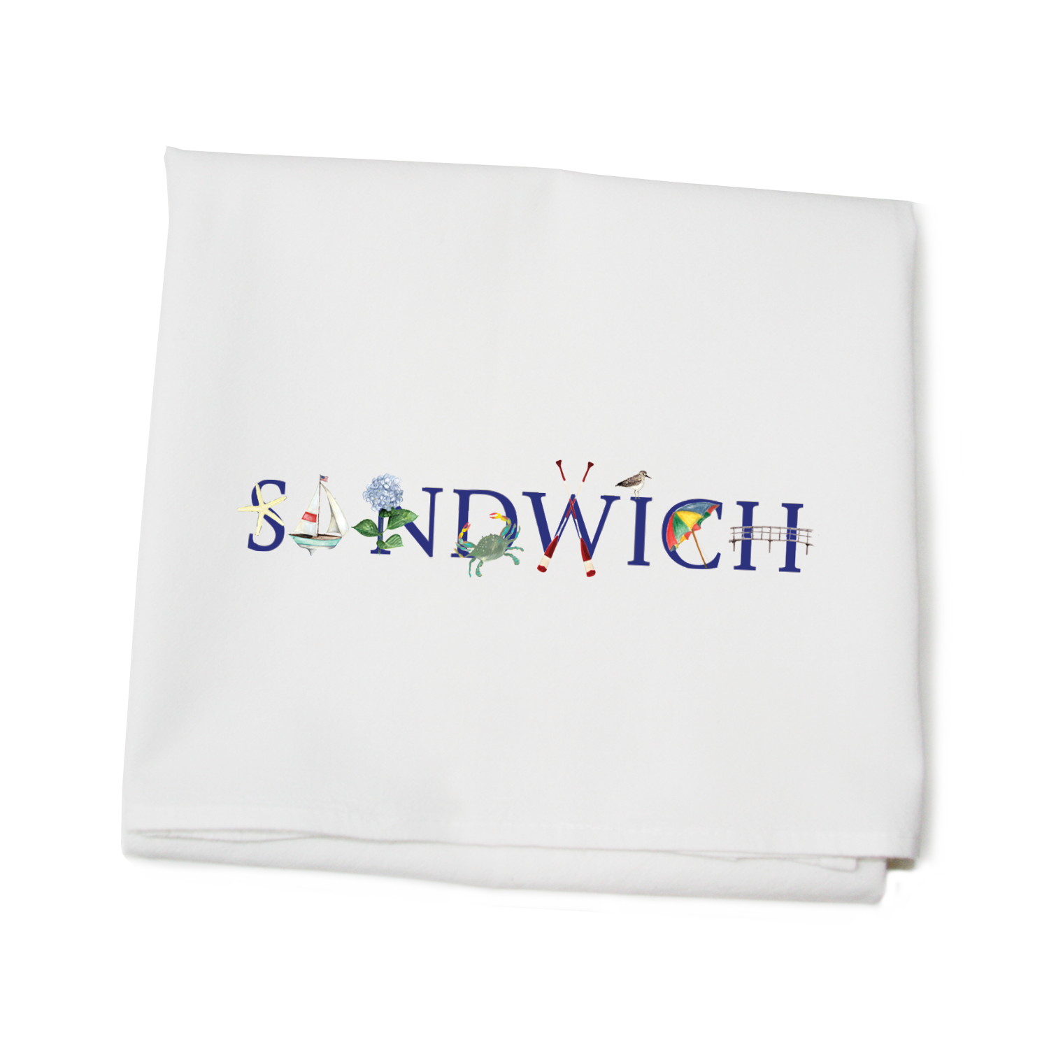 sandwich flour sack towel
