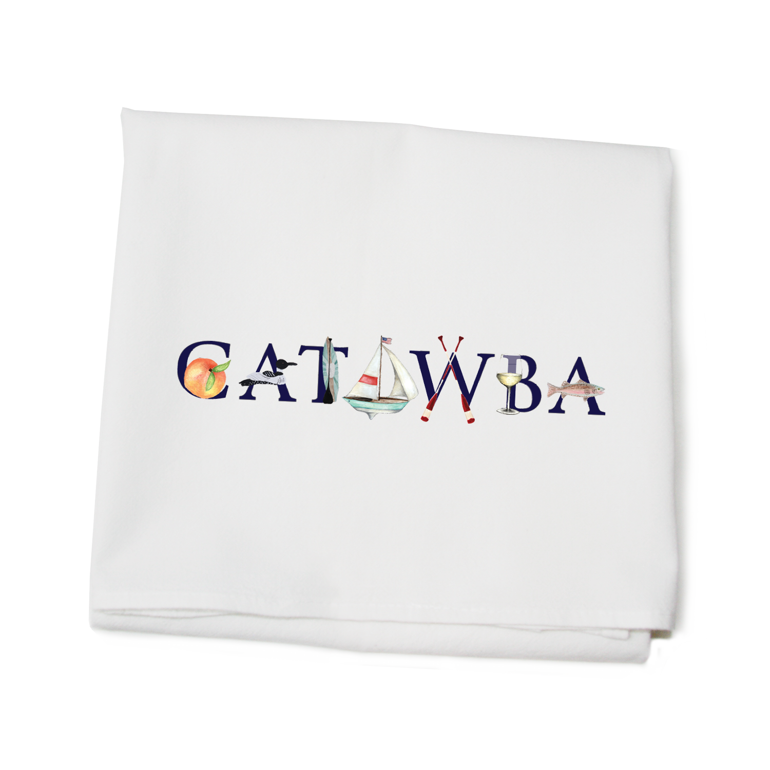 catawba flour sack towel