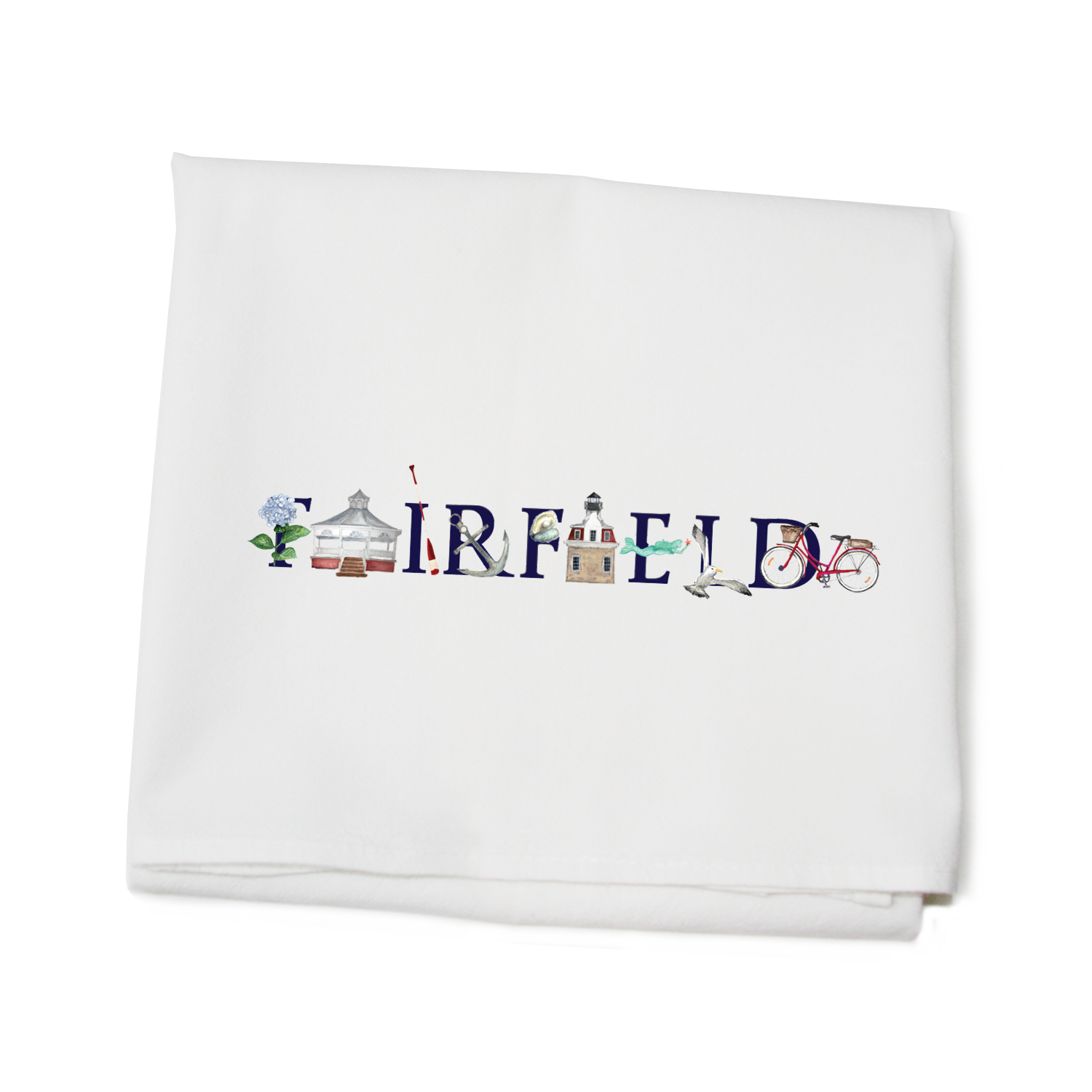 fairfield ct flour sack towel