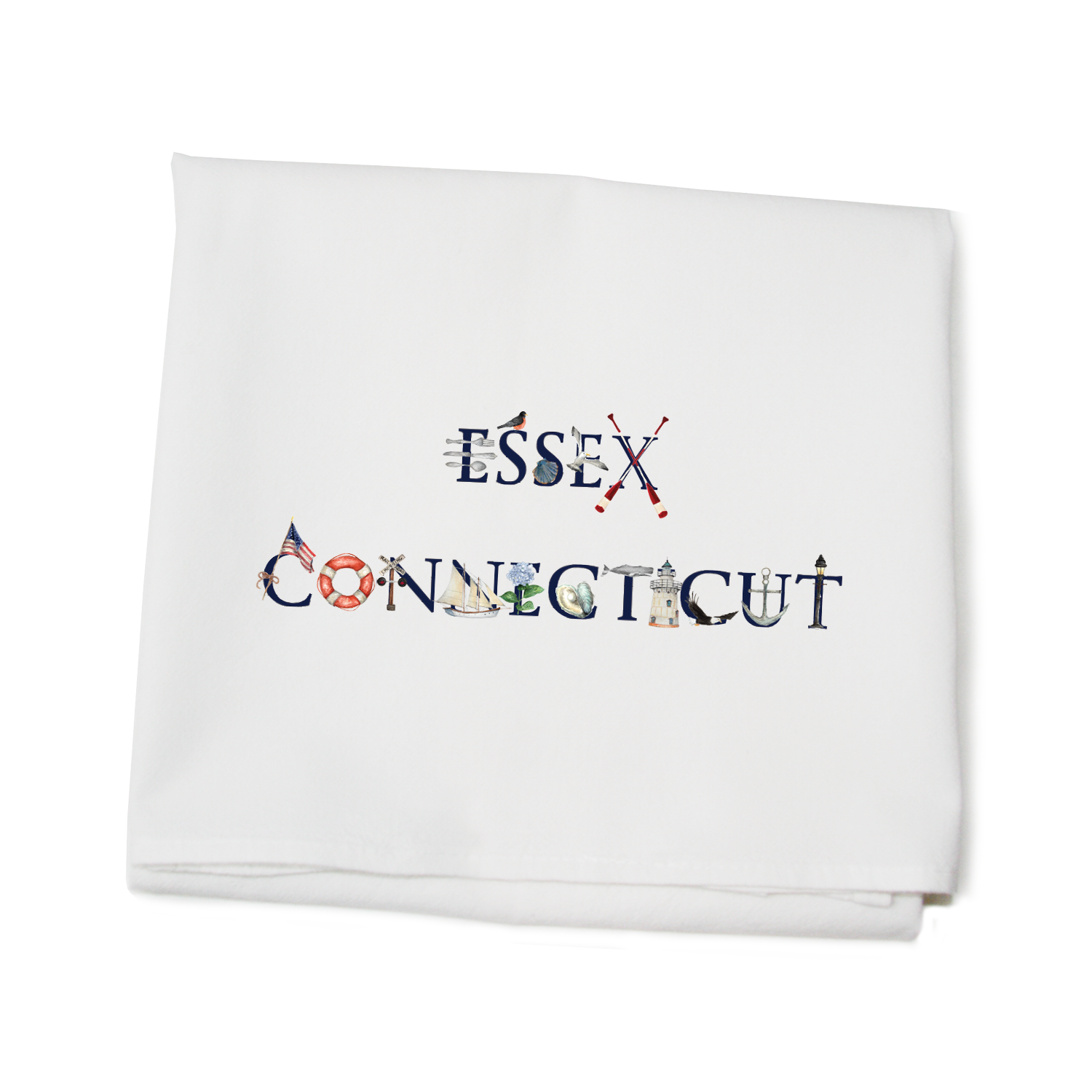 essex connecticut flour sack towel