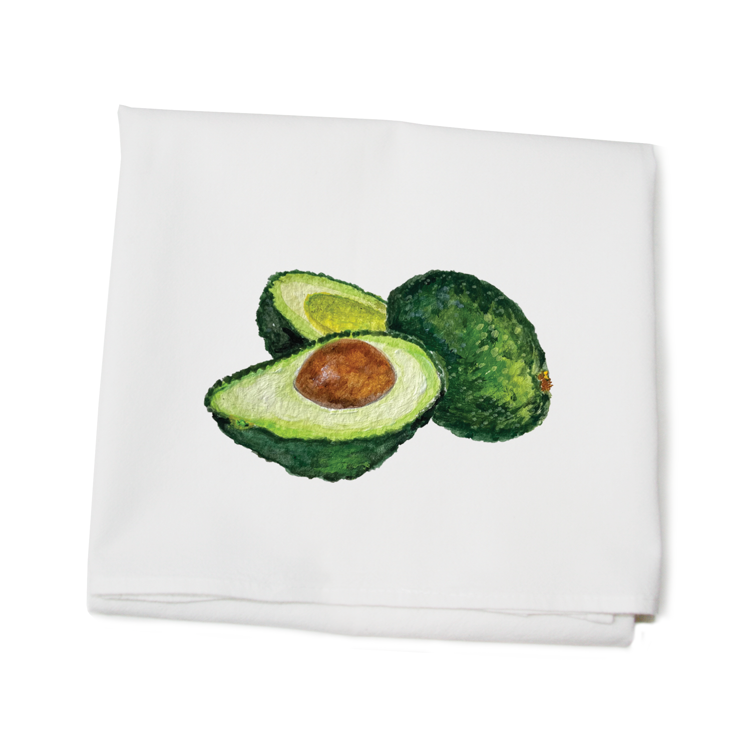 avocado flour sack towel