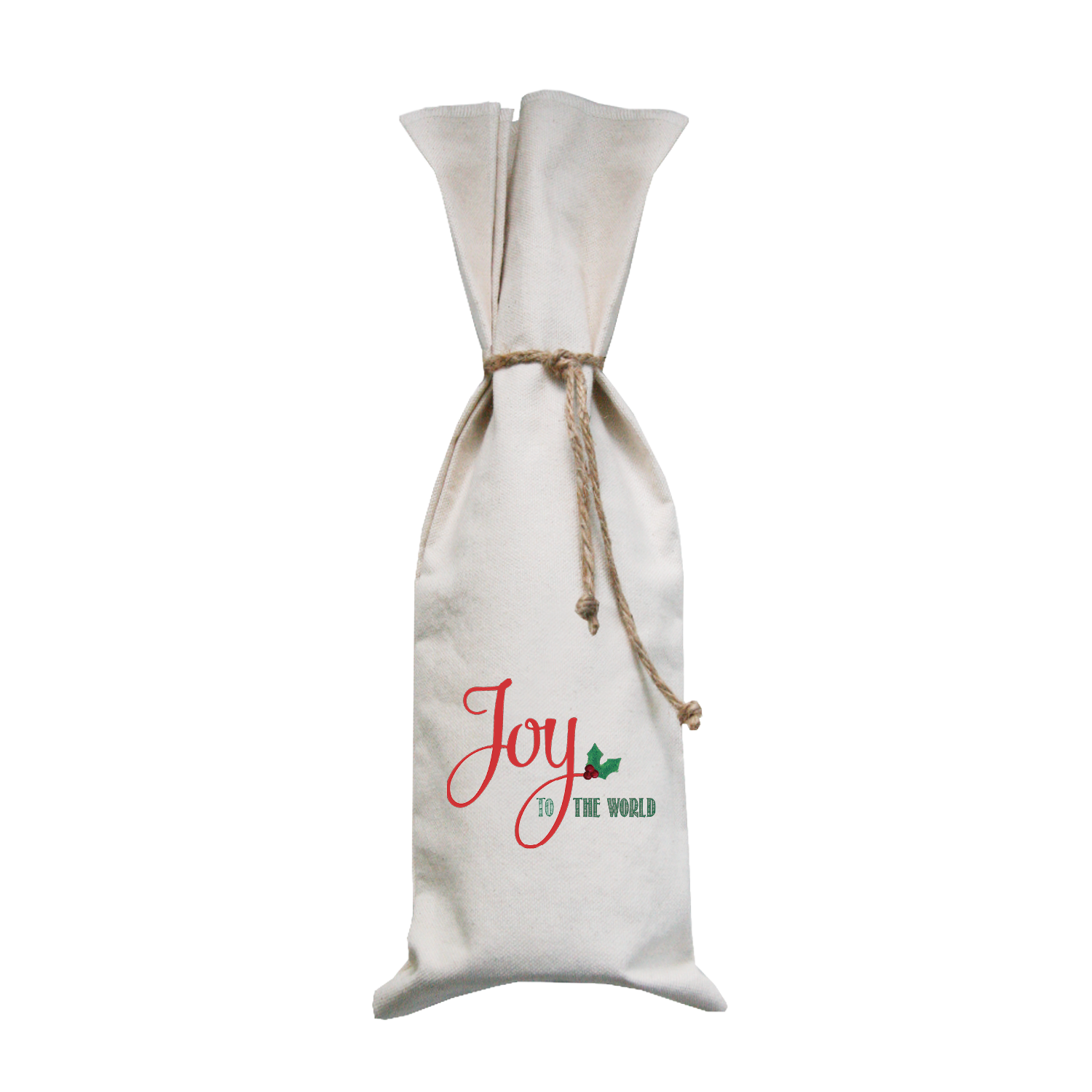 joy to the world wine bag
