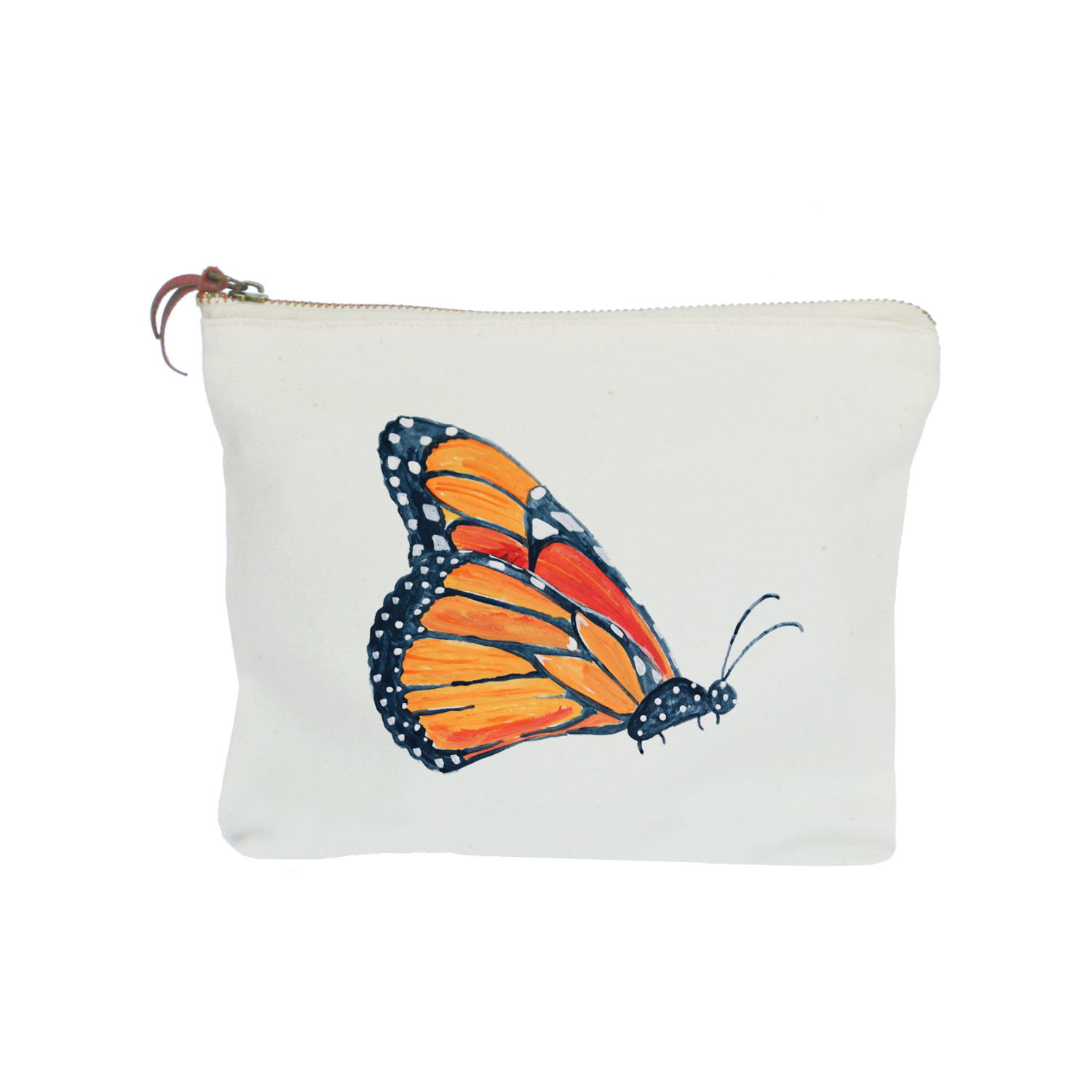 monarch zipper pouch