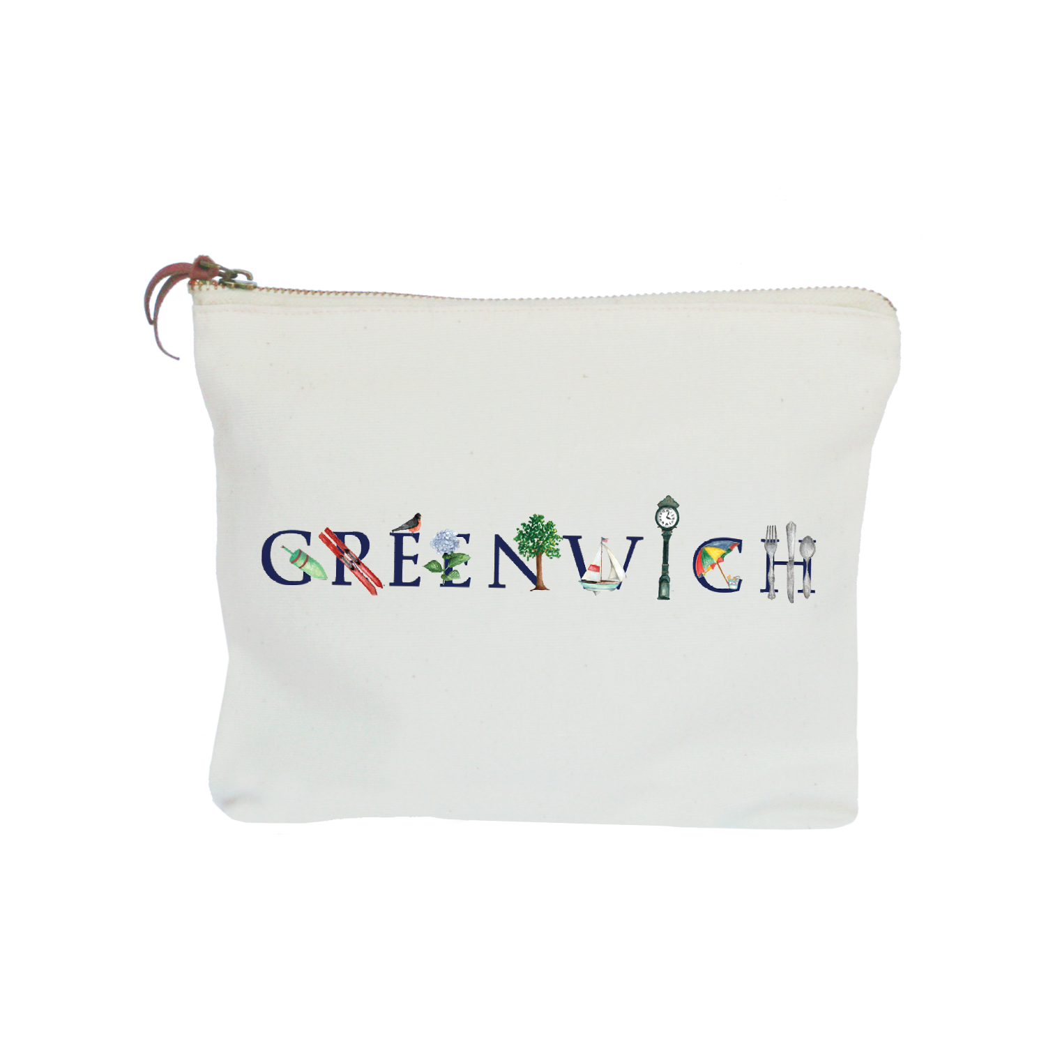 greenwich zipper pouch