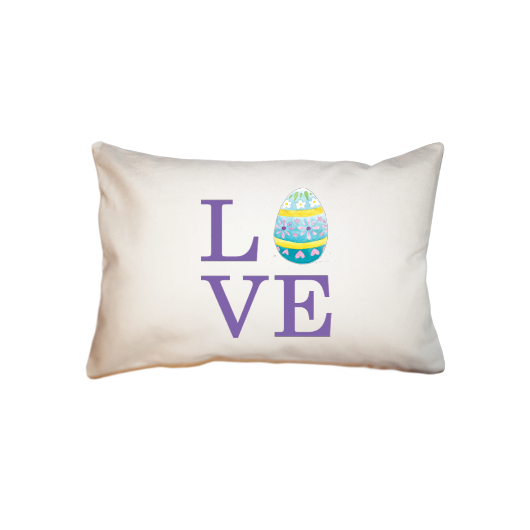 love easter  small accent pillow