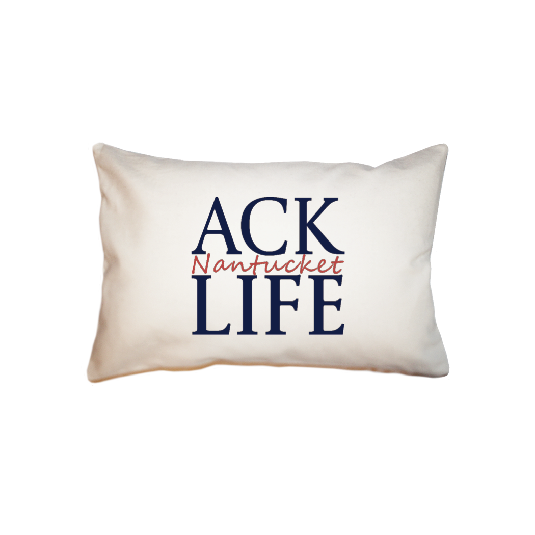 ACK Life Nantucket in nantucket red small accent pillow