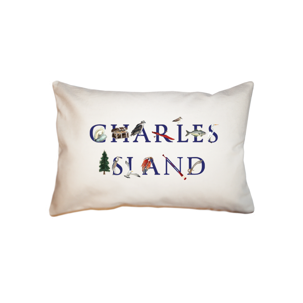charles island  small accent pillow