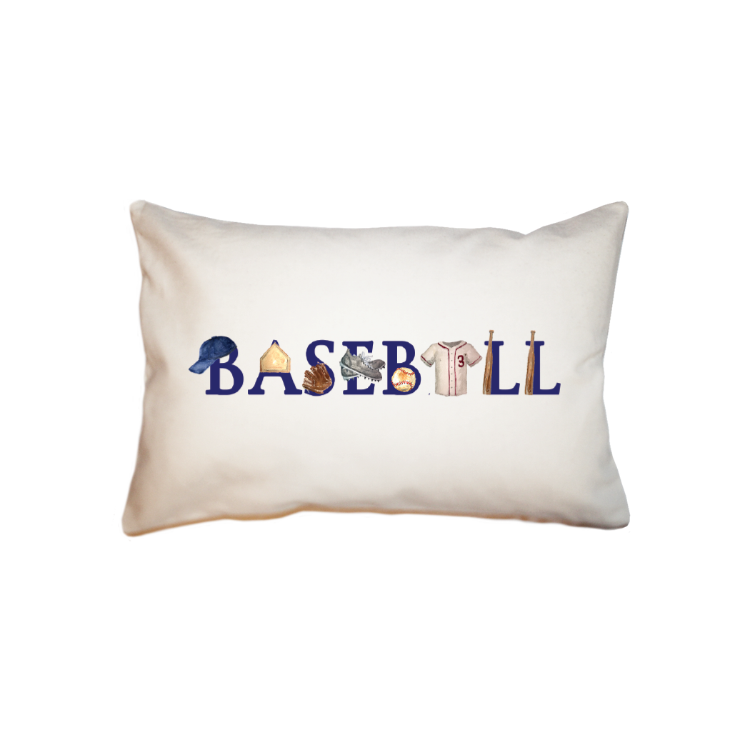 baseball  small accent pillow