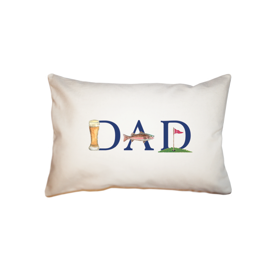 dad small accent pillow