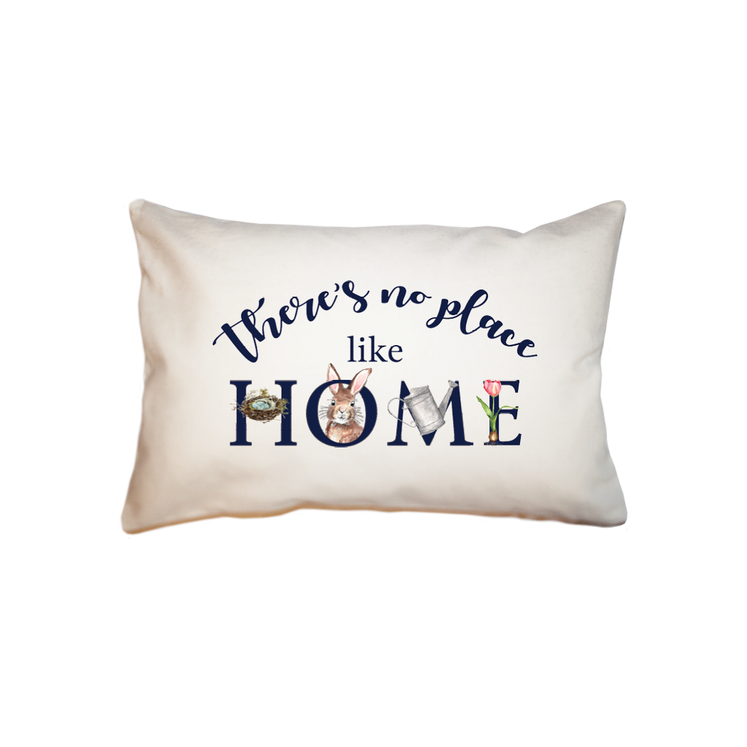 no place like home spring small accent pillow