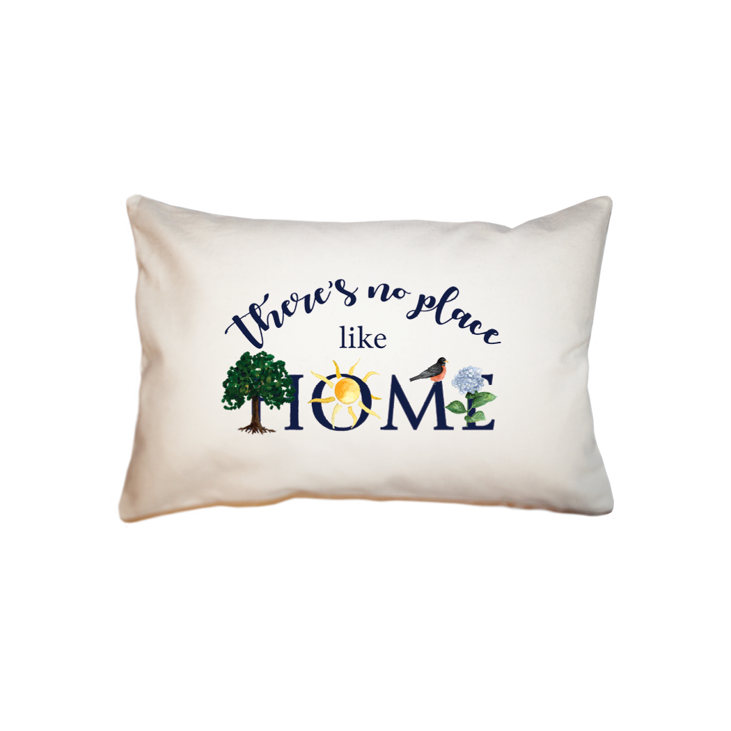 no place like home summer small accent pillow