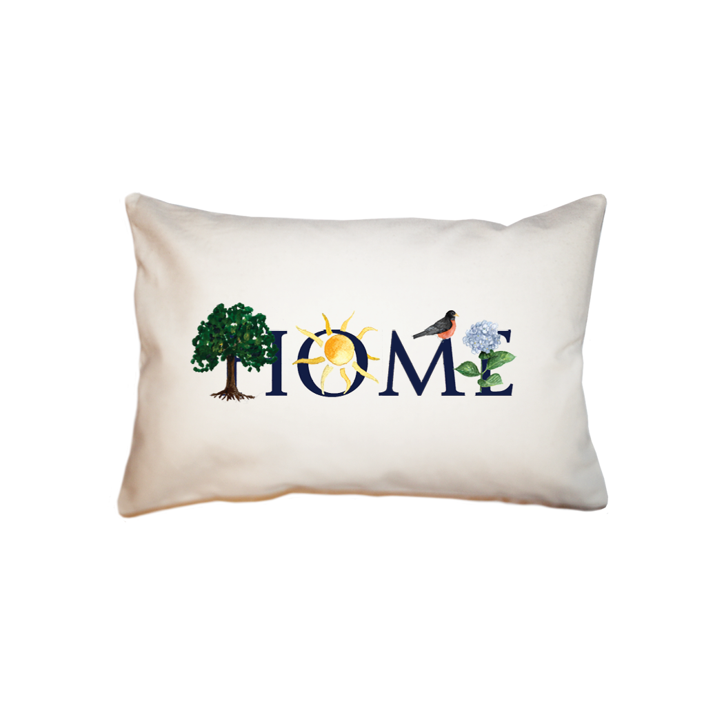 home summer small accent pillow