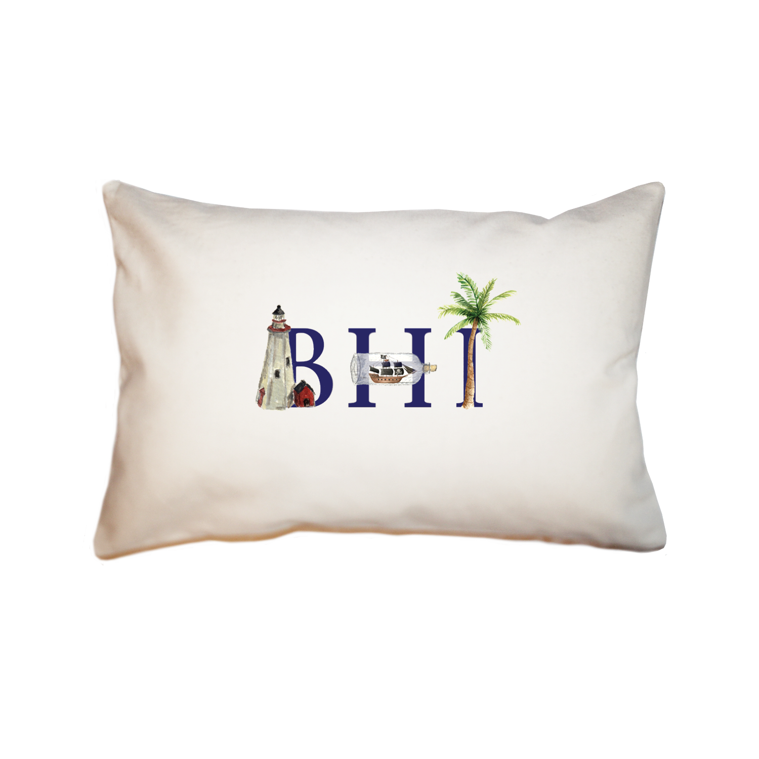 bhi large rectangle pillow