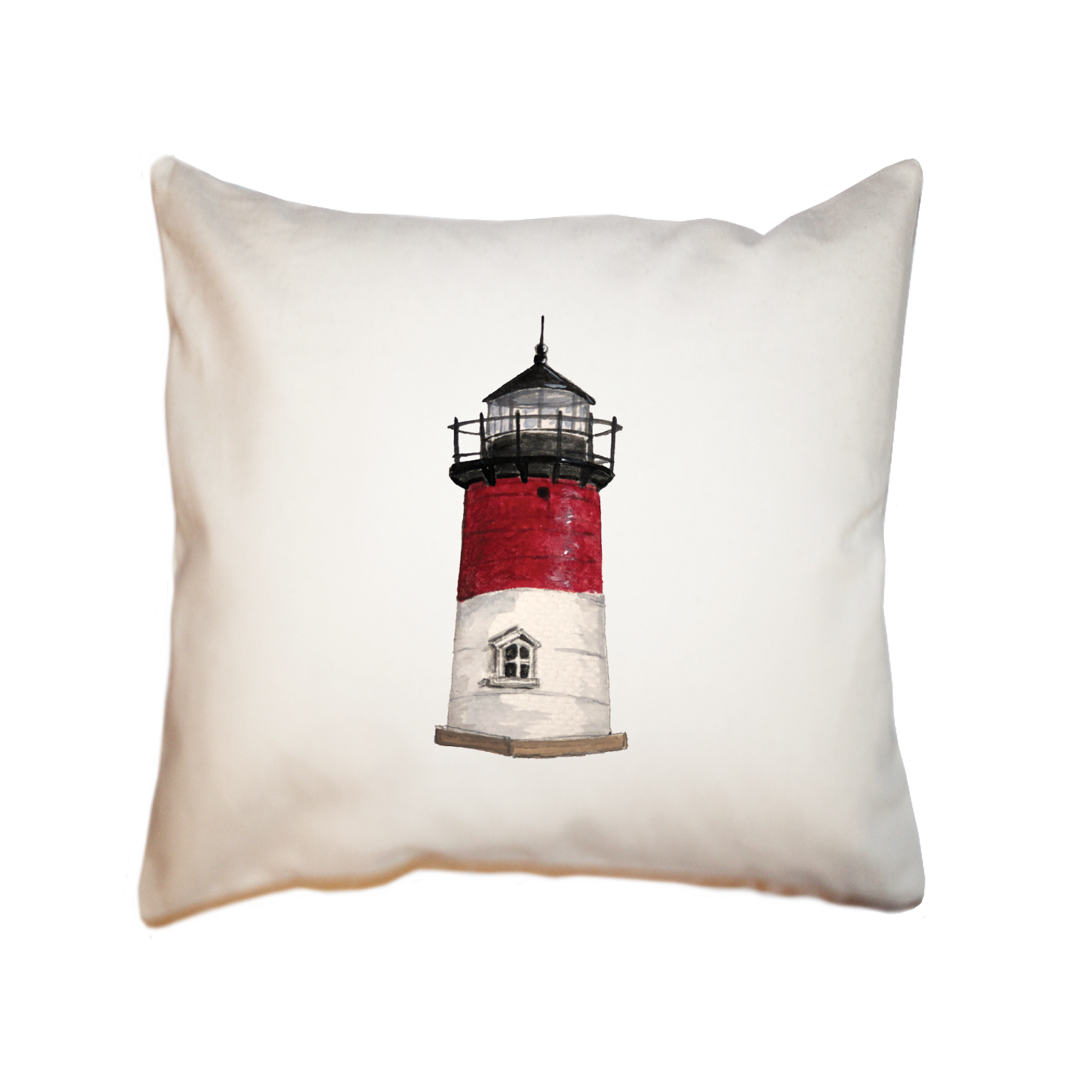 nauset lighthouse square pillow