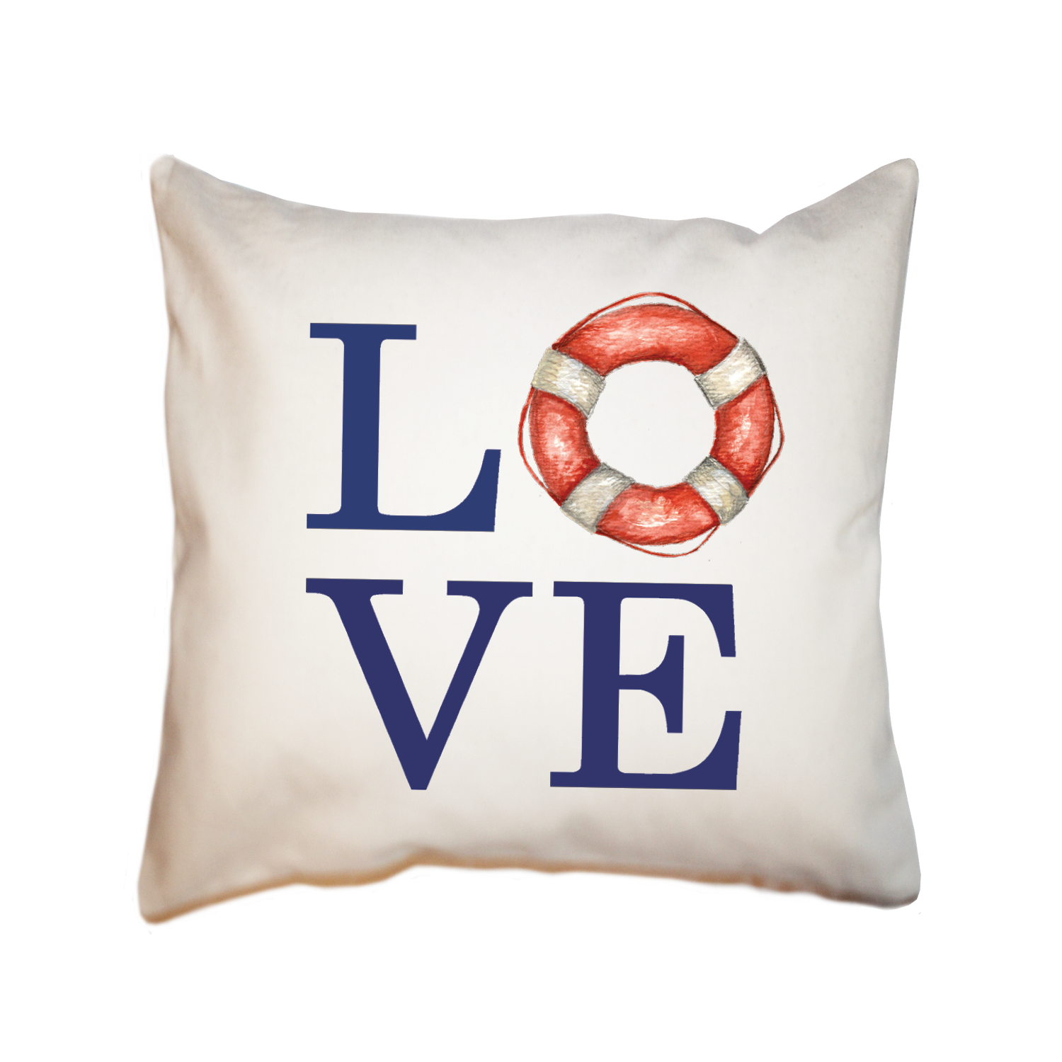 love life ring square pillow