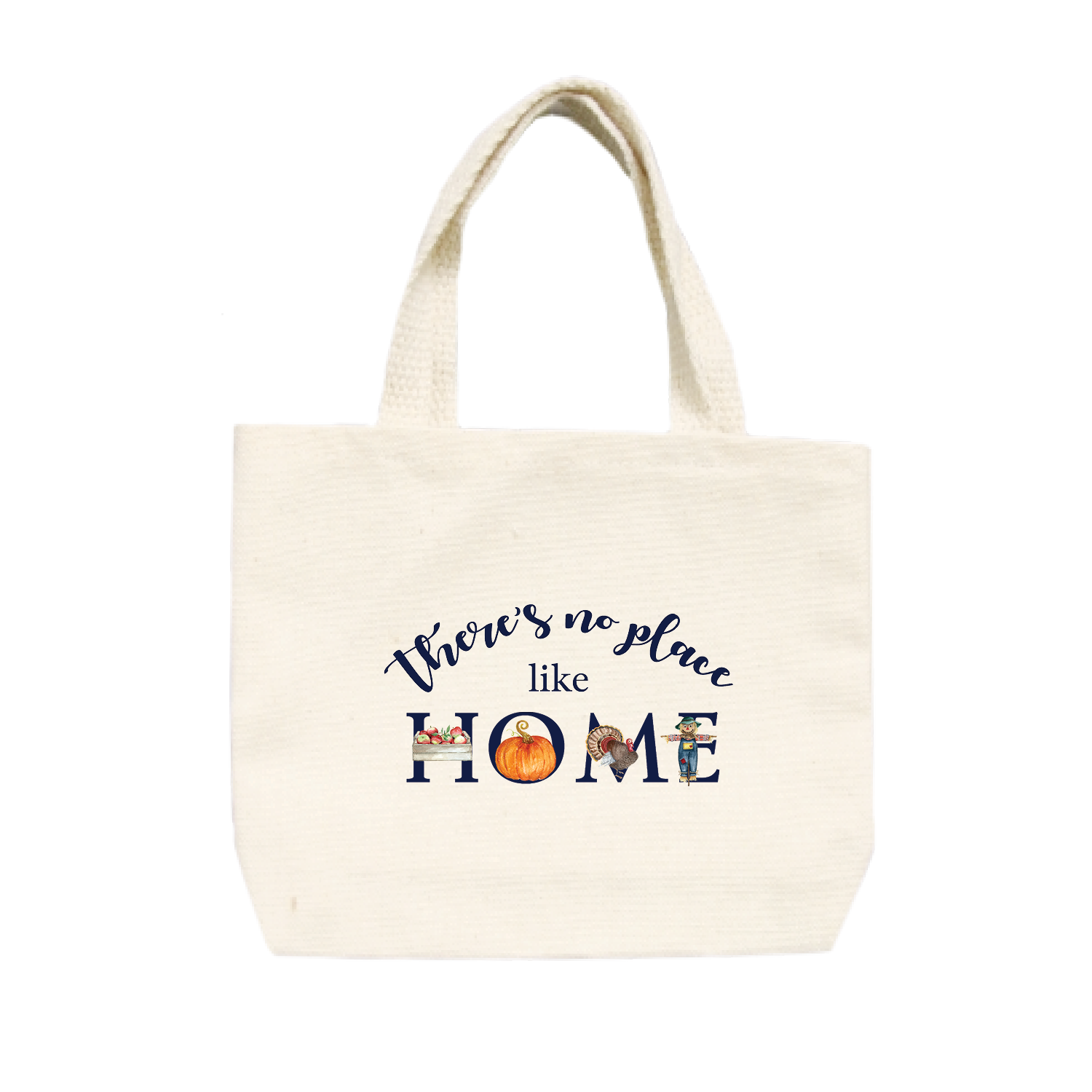 no place like home fall small tote