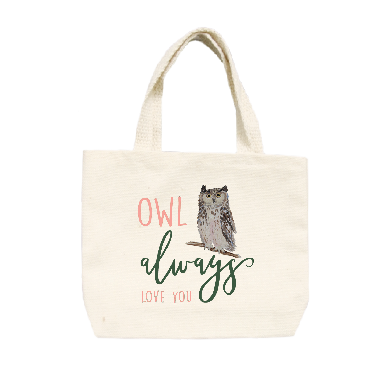 owl always love you small tote