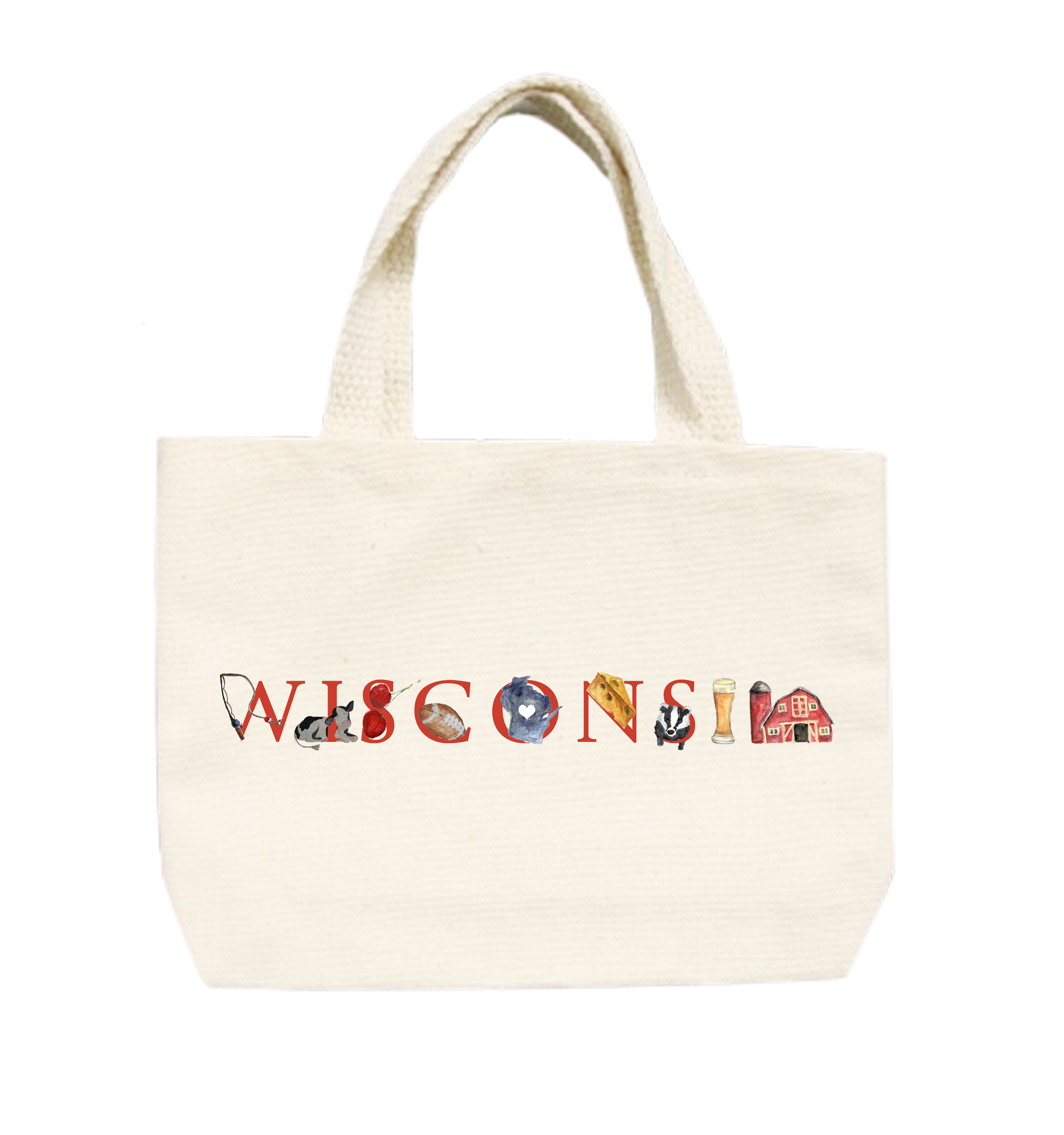 Wisconsin small tote