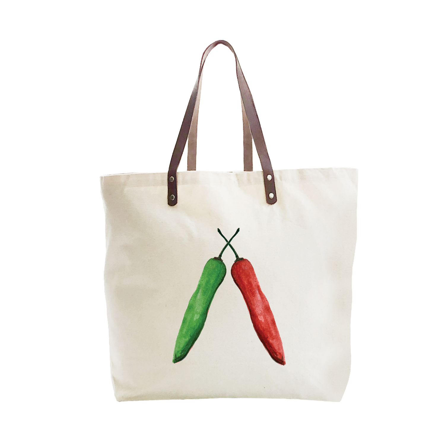 peppers together large tote