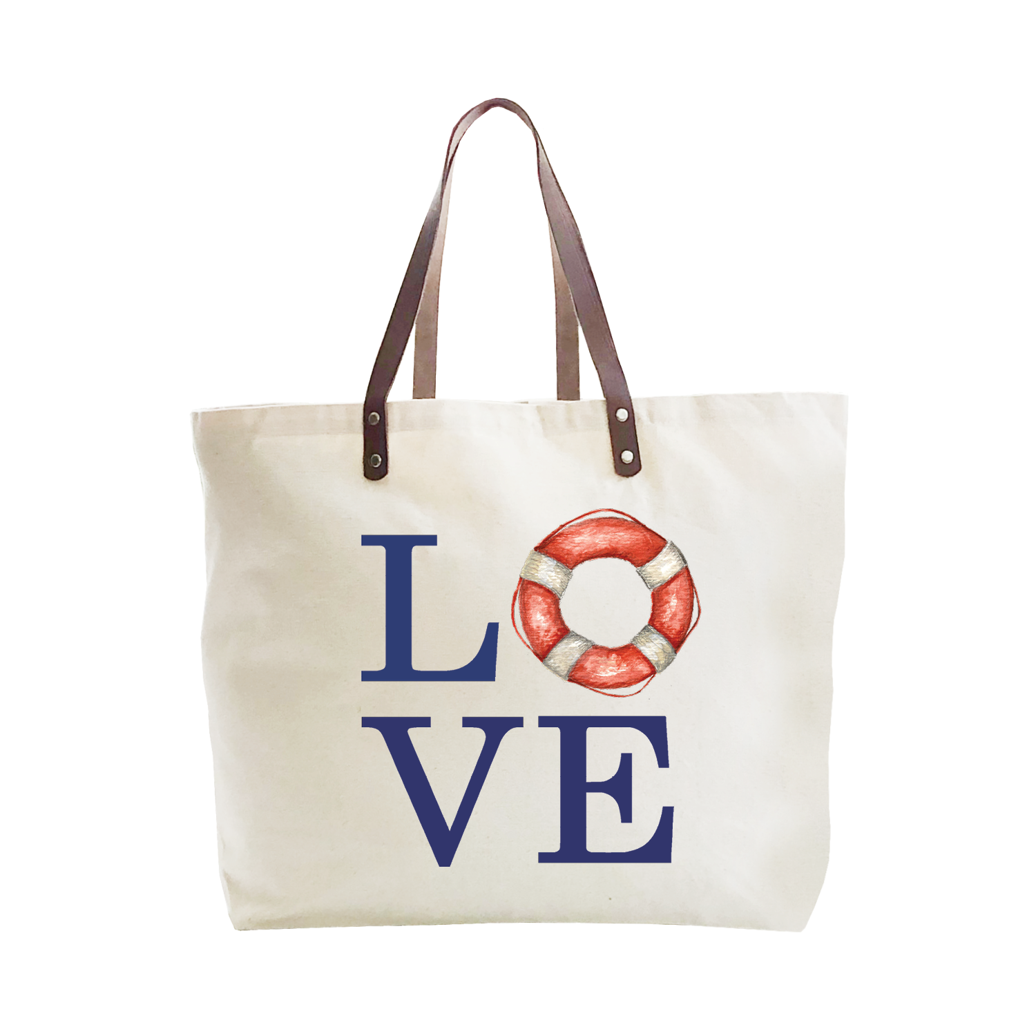 love life ring large tote
