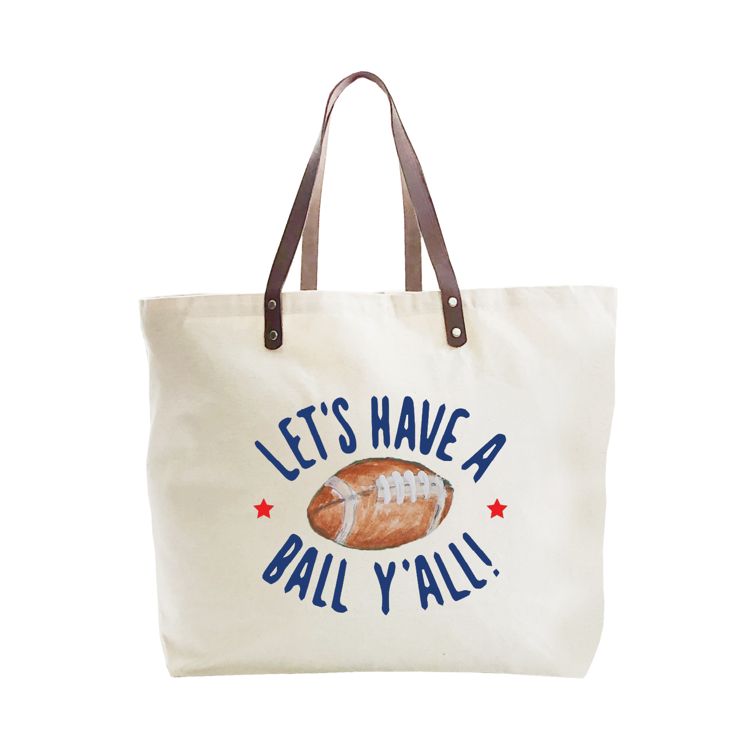 have a ball y'all large tote