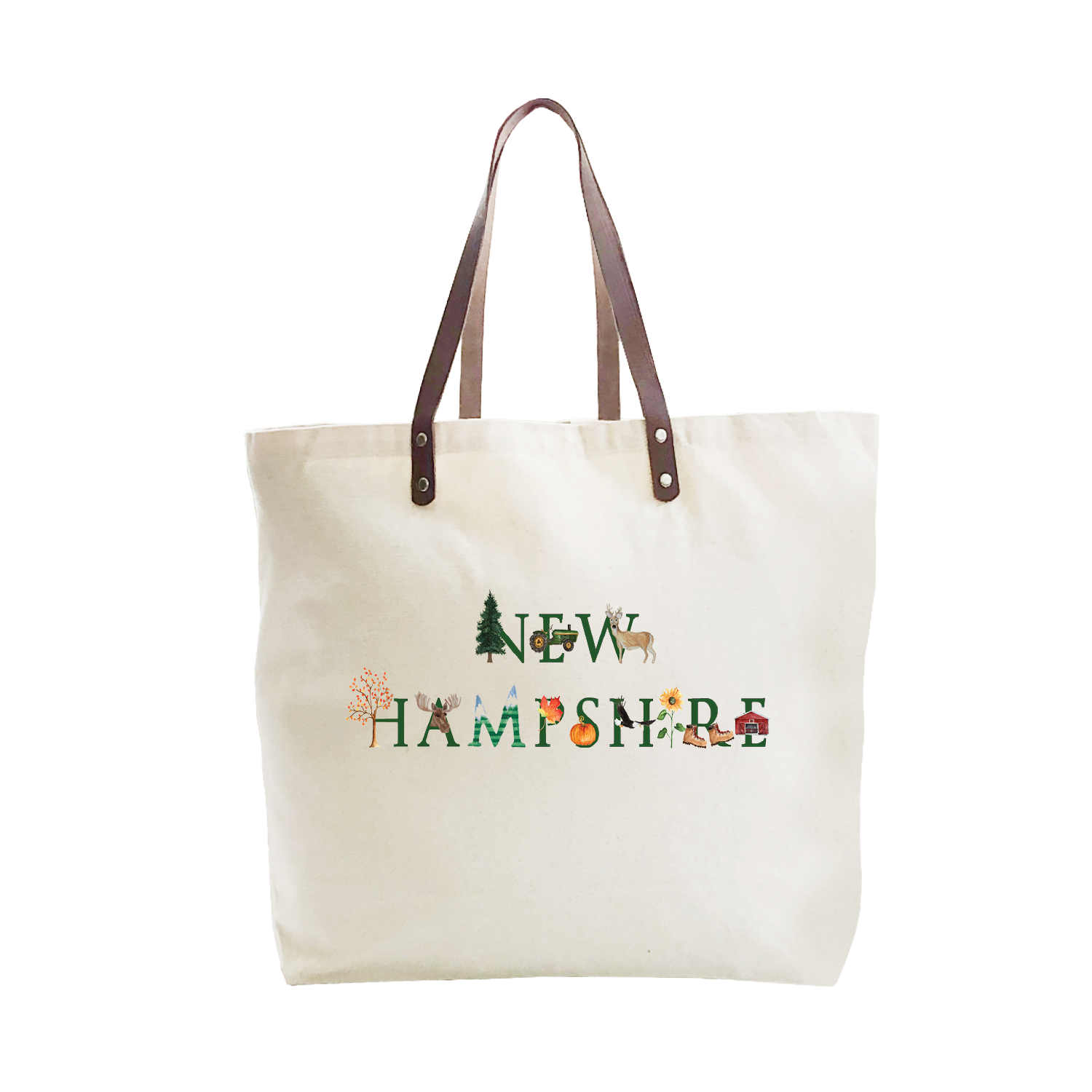 new hampshire fall large tote