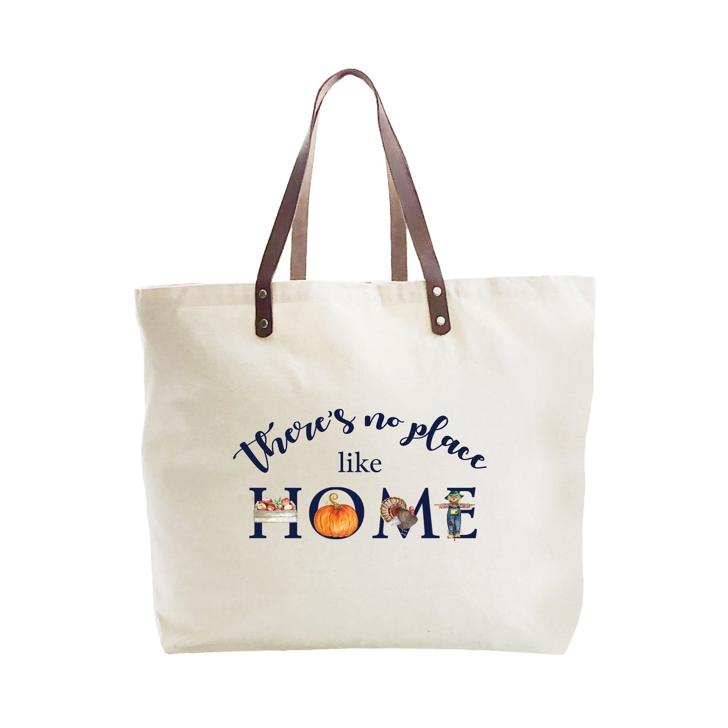 no place like home fall large tote