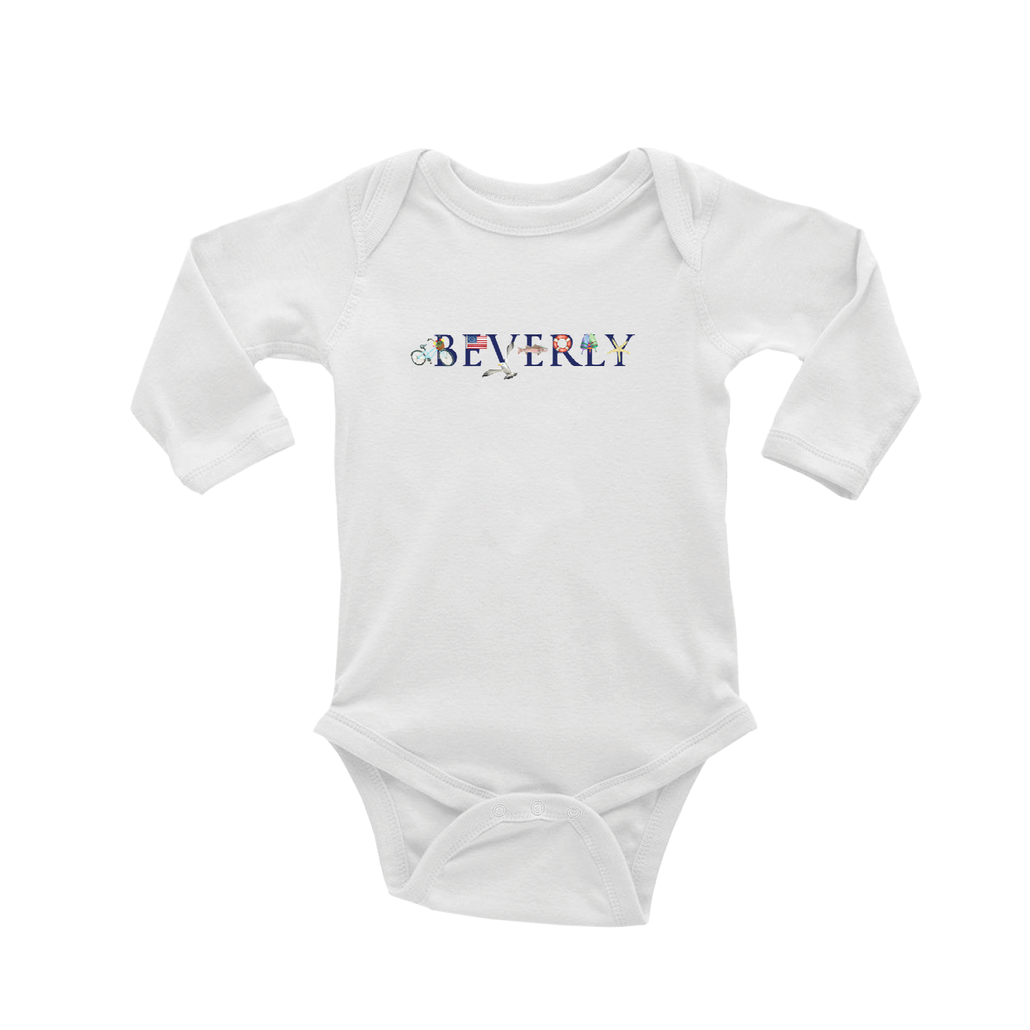 beverly baby snap up long sleeve