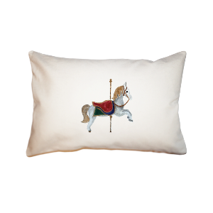 carousel horse  small accent pillow