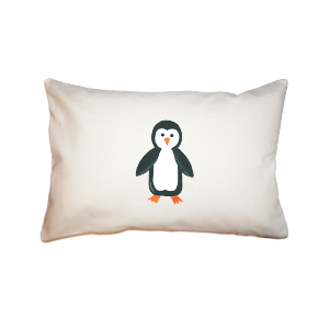 penguin  small accent pillow
