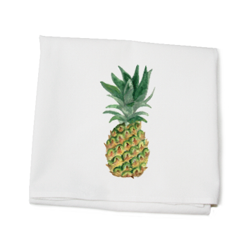 pineapple flour sack towel