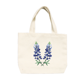 two bluebells small tote