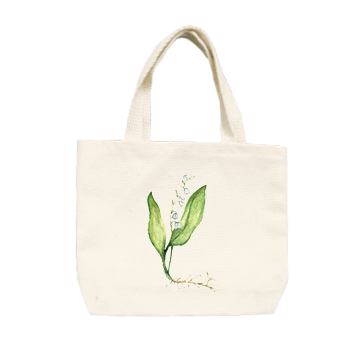 lily of the valley small tote