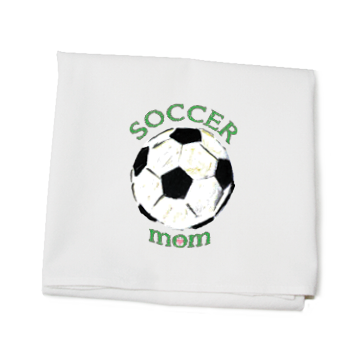 soccer mom flour sack towel