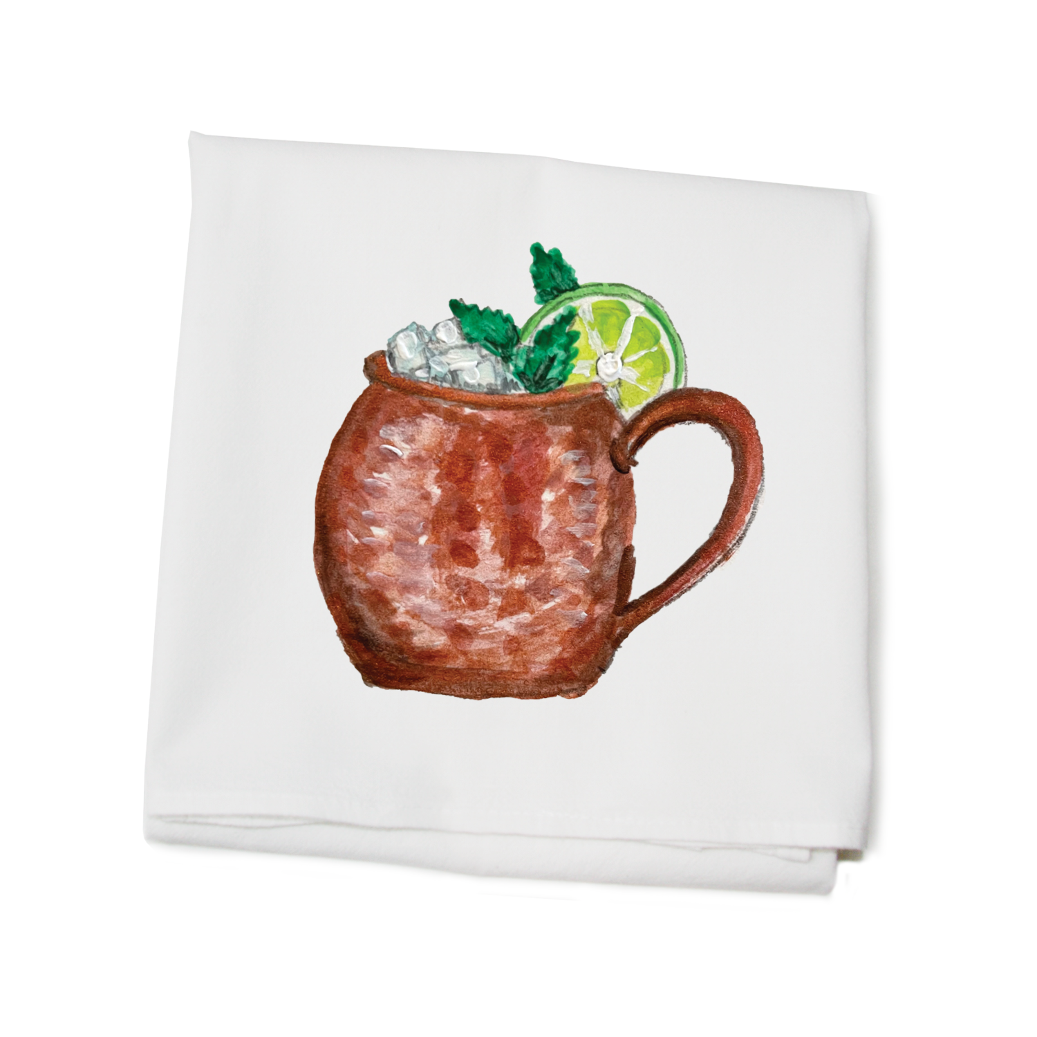 moscow mule flour sack towel