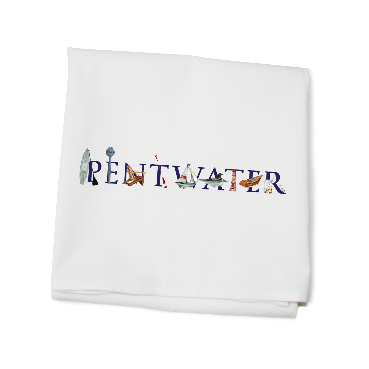 pentwater flour sack towel