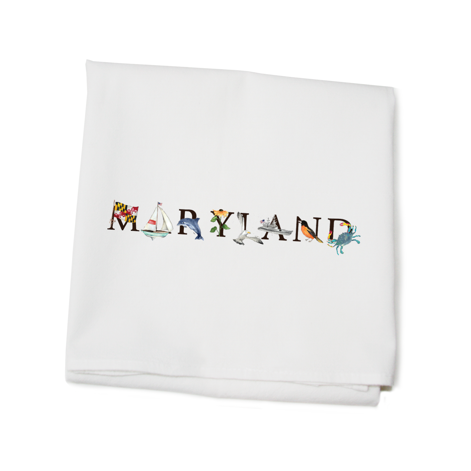 maryland 2025 flour sack towel
