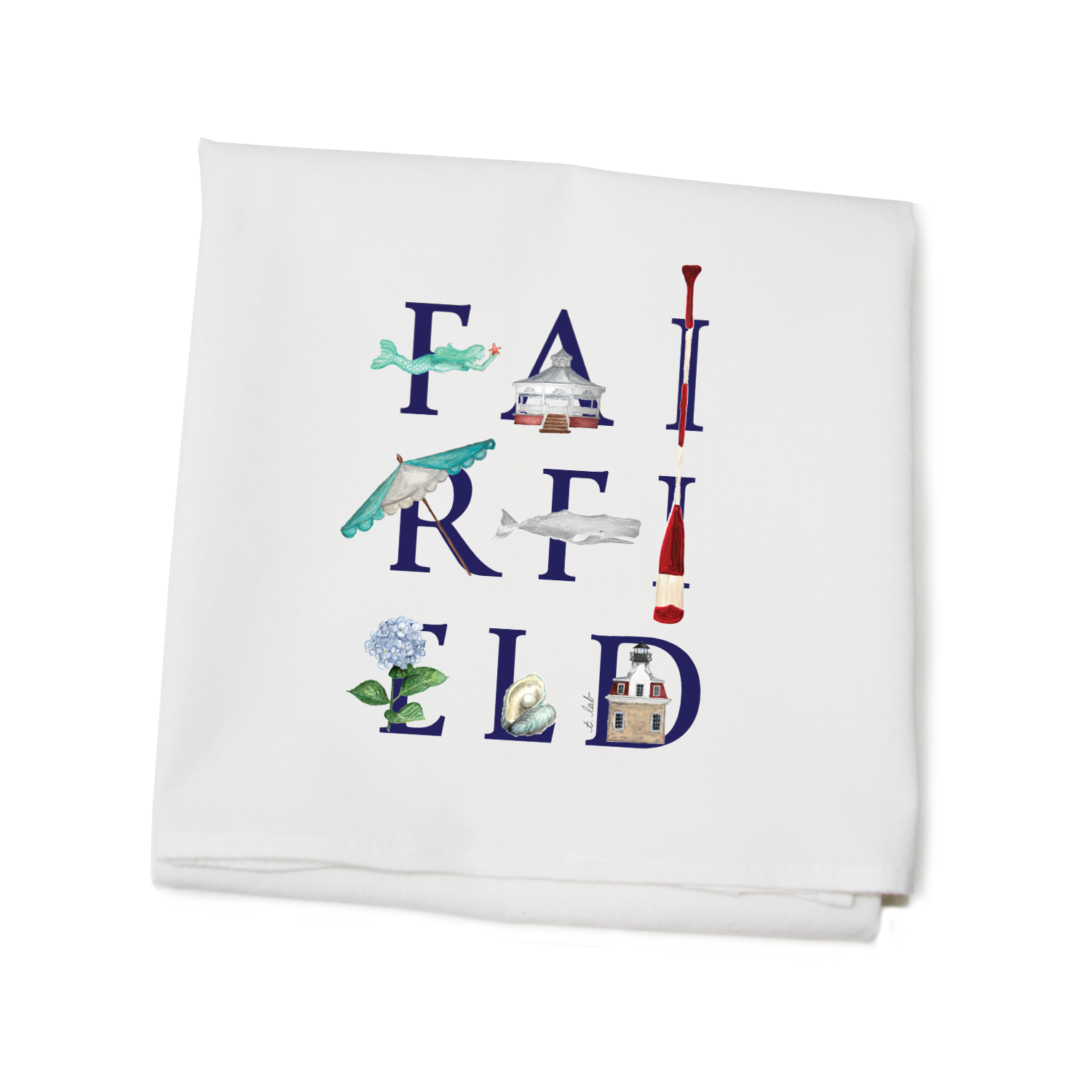 fairfield stacked flour sack towel