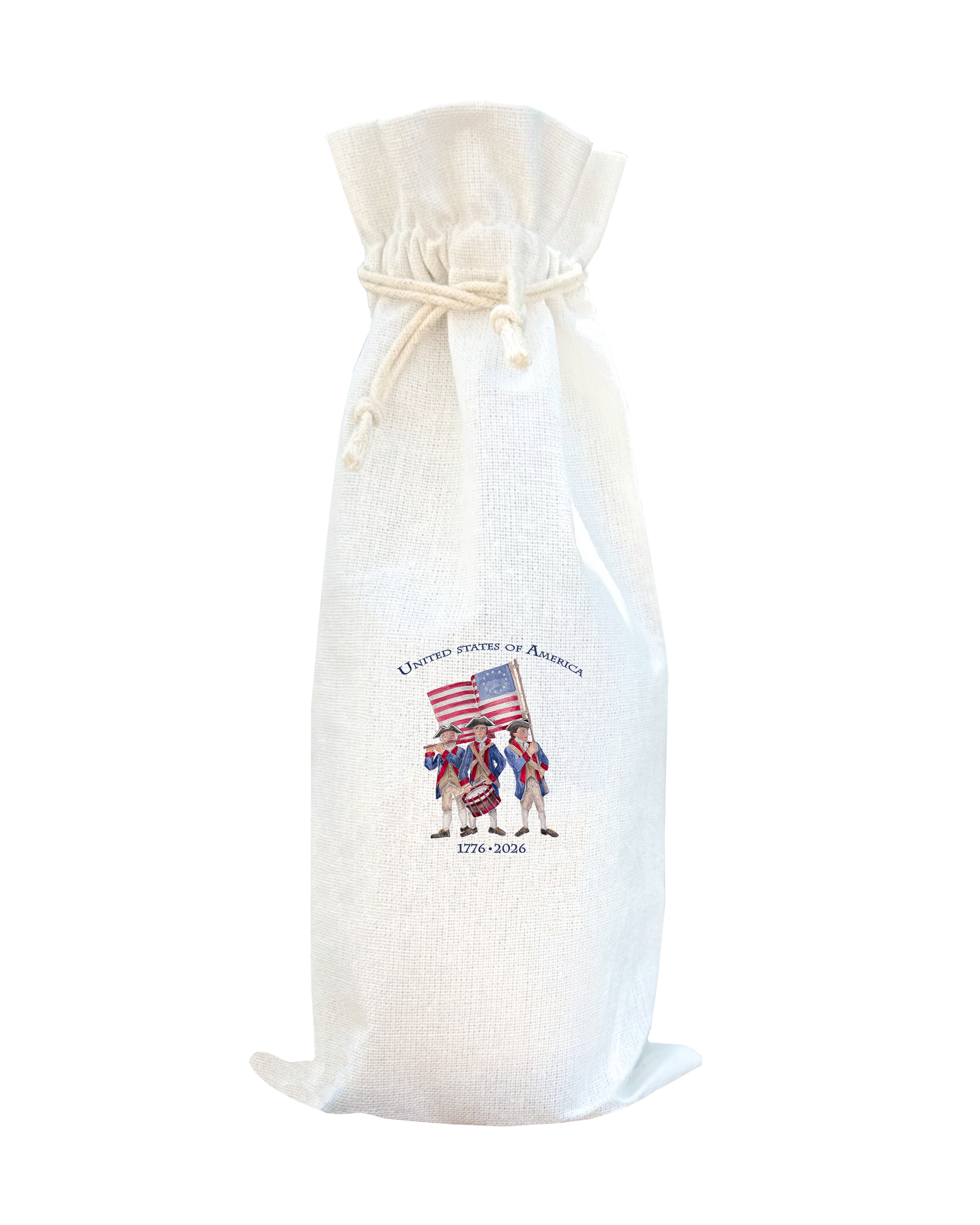 fife and drum wine bag