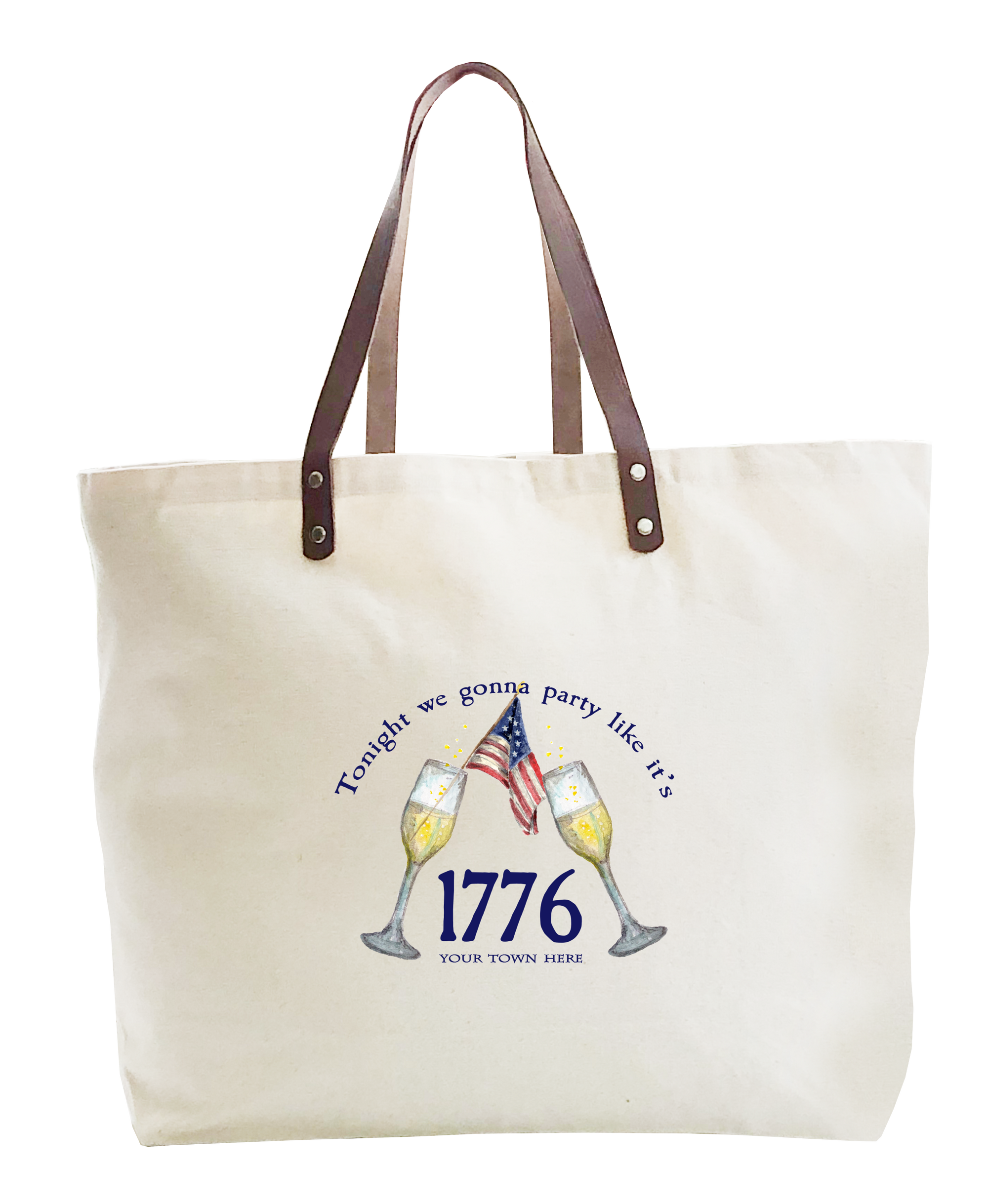 tonight i'm gonna party large tote