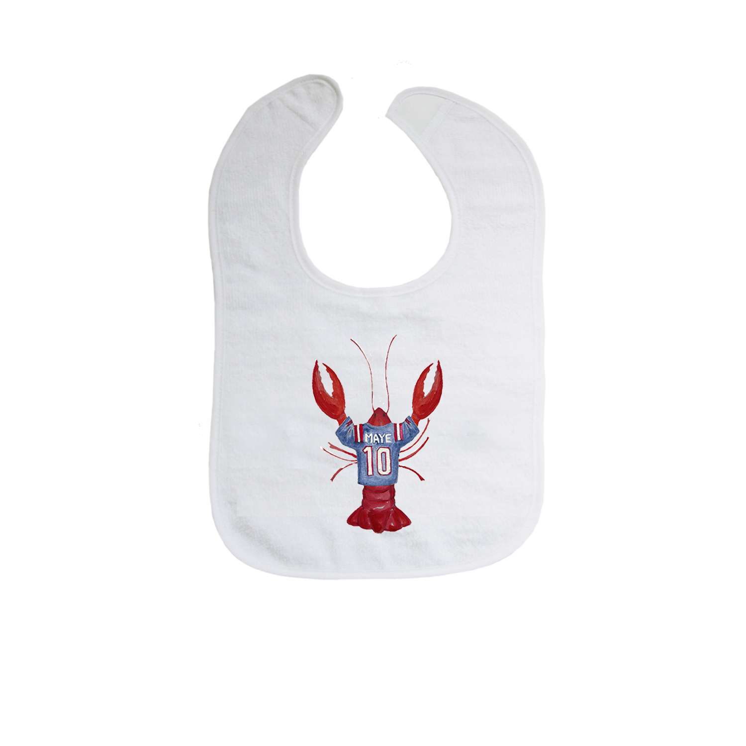 patriots lobster bib