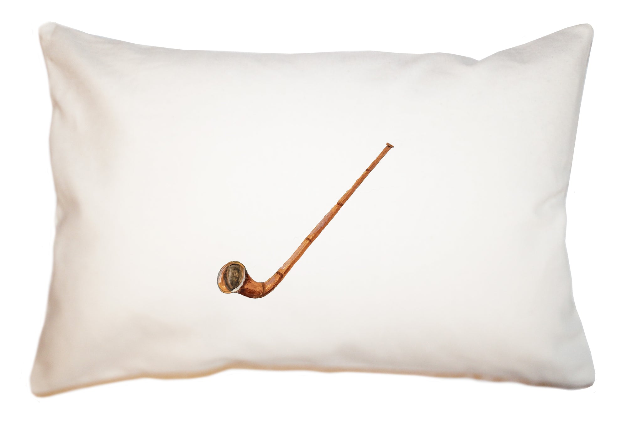 alpine horn alphorn large rectangle pillow