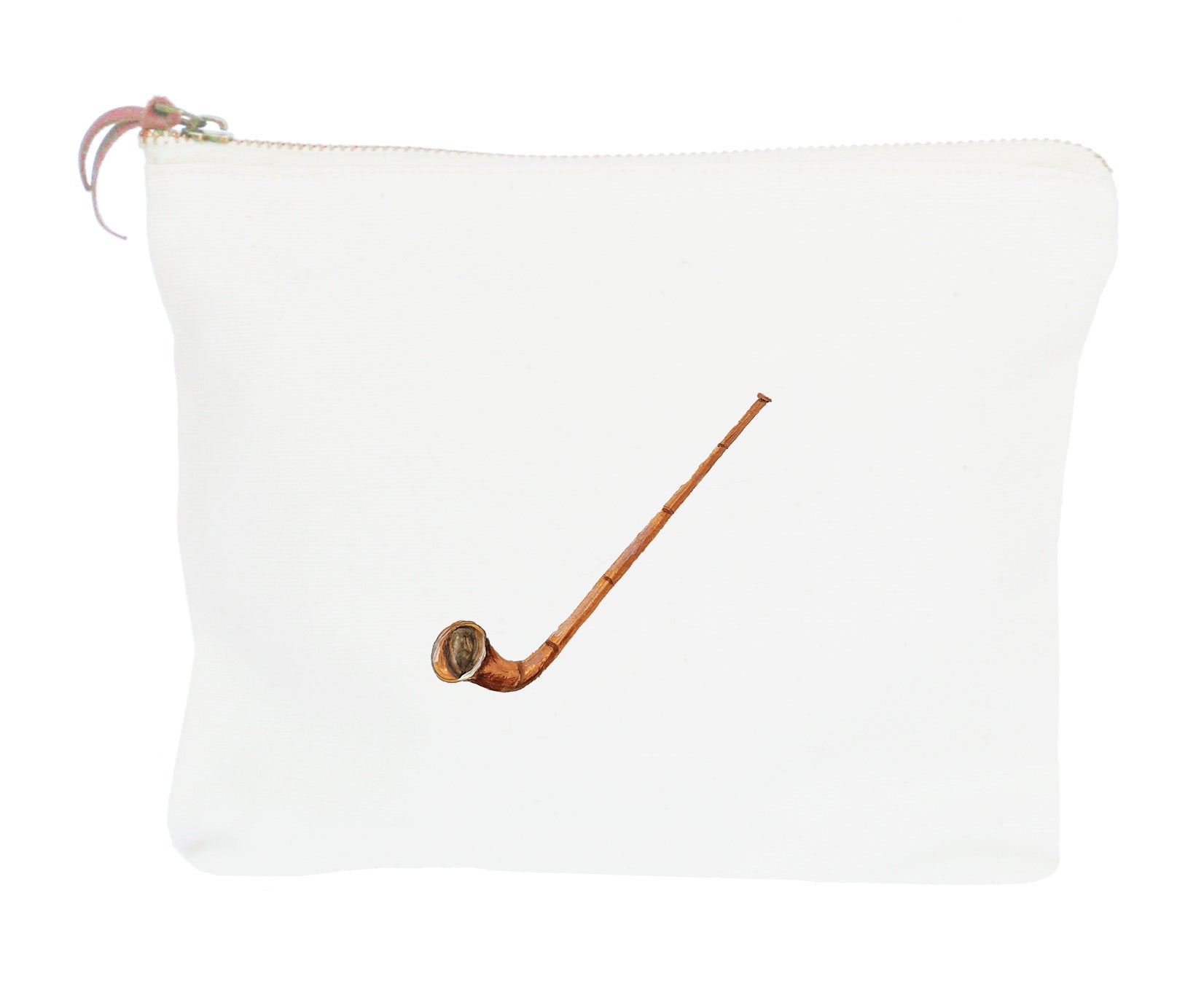 alpine horn alphorn zipper pouch