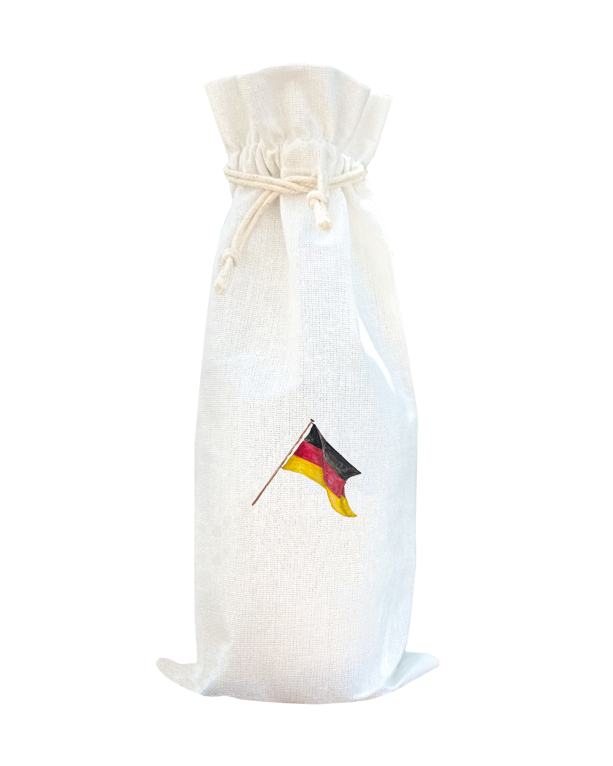 German flag wine bag