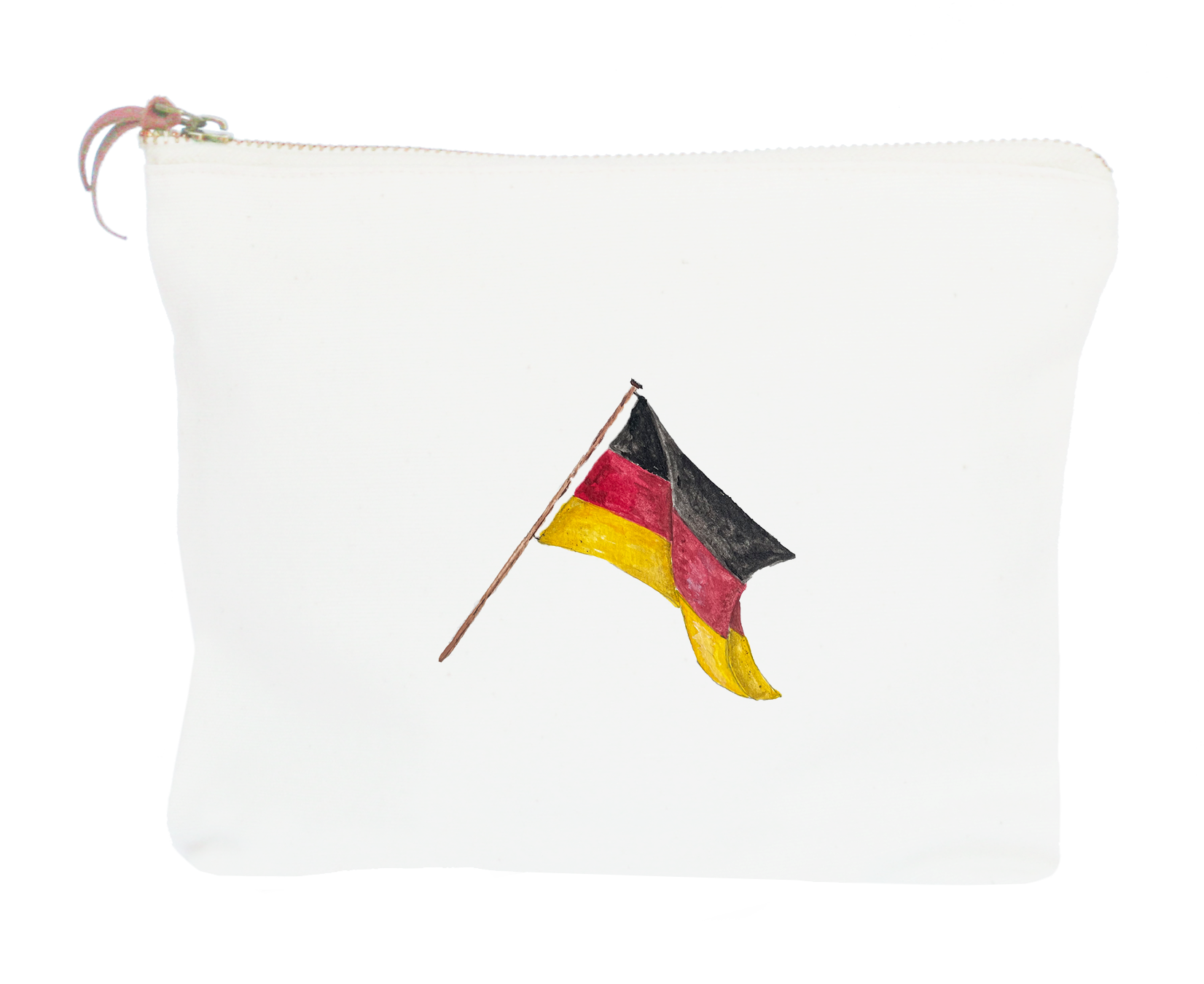 German Flag zipper pouch