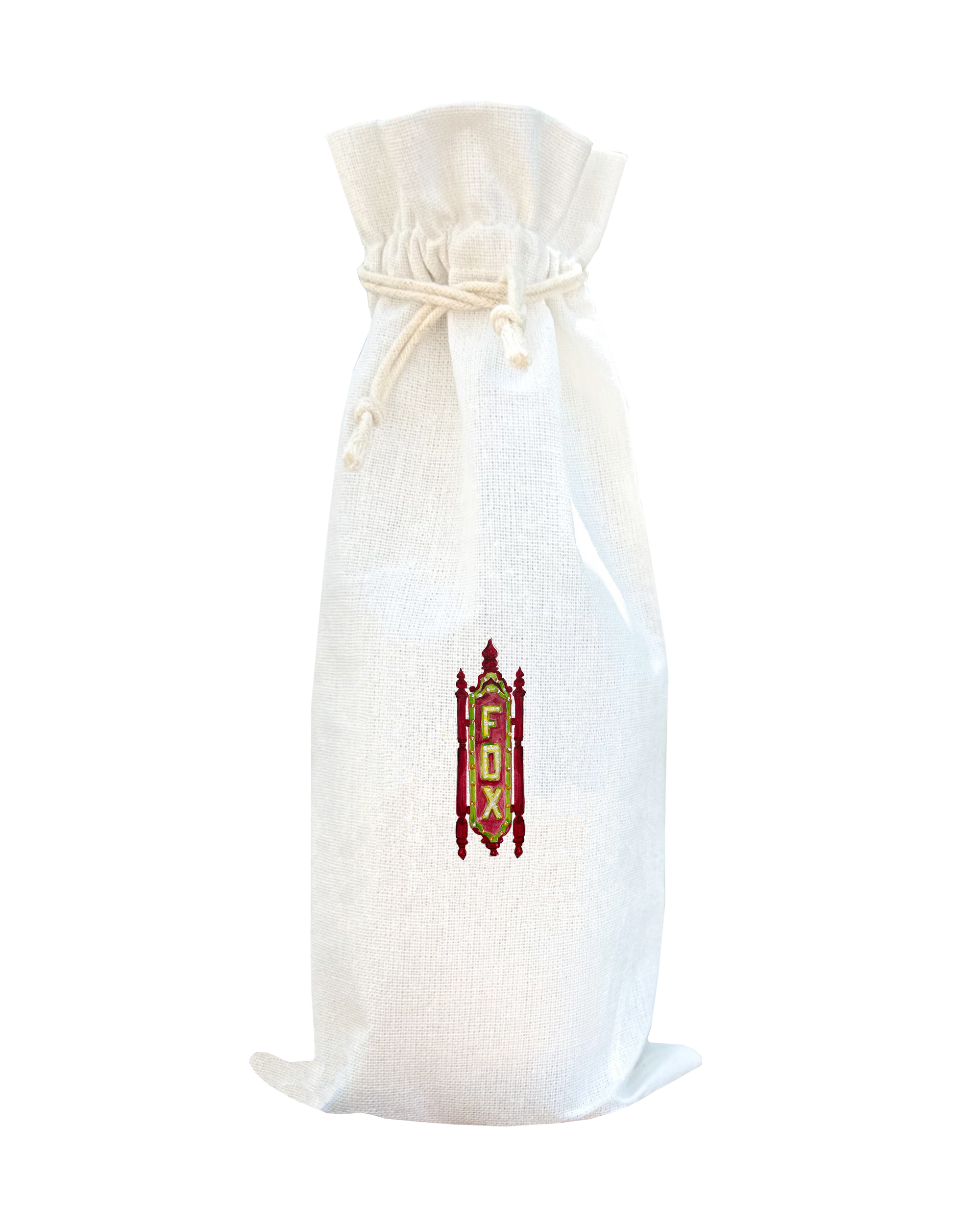 fox sign atlanta wine bag